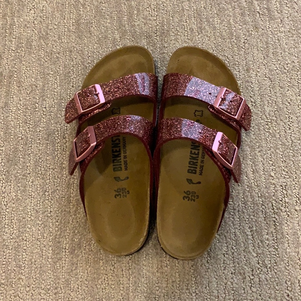 pink birkenstock’s